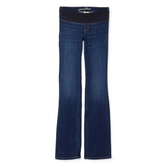 Universal Thread Dark Wash Adaptive Zippered Leg Bootcut Jeans -- Size 10 30R - Picture 1 of 10